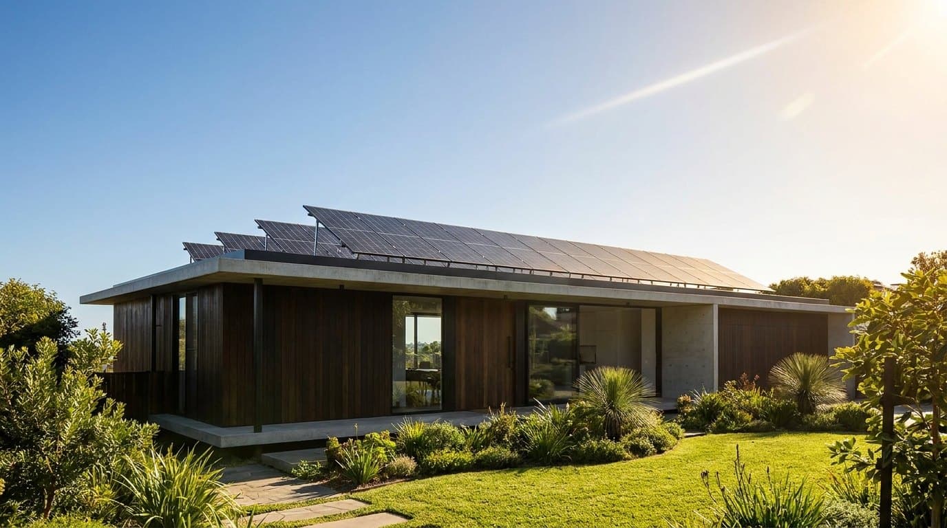 Solar panel installation
